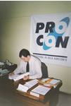 Trabalhando no Procon